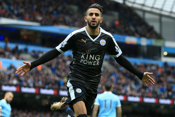 Riyad Mahrez og félagar geta unnið úrvalsdeildina í fyrsta sinn.