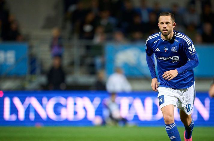 Gylfi Þór Sigurðsson gekk í raðir Lyngby í haust eftir langa fjarveru frá fótboltavellinum.