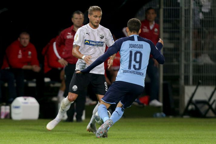 Rúrik hefur leikið með Sandhausen síðan í janúar 2018.