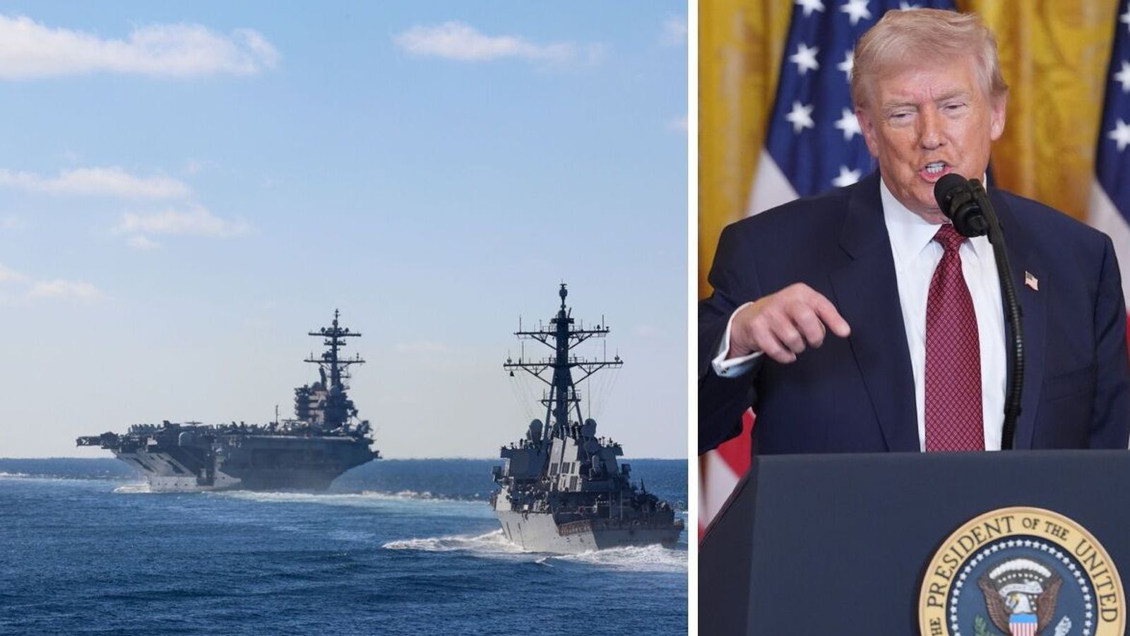 Í­hugar að senda annað flugmóðurskip til Mið-Austurlanda