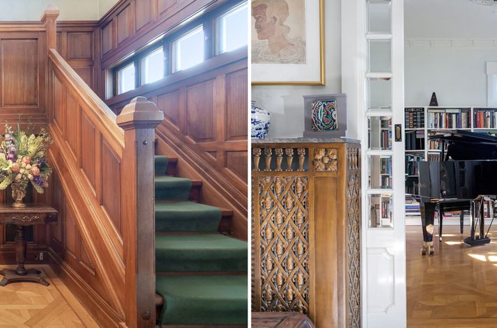 Húsið þykir eitt glæsilegasta hús borgarinnar.