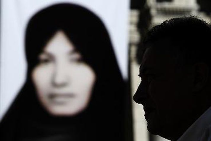 Víða um heim eru mótmæli vegna Sakineh Mohammadi-Ashtiani. Mynd/ AFP