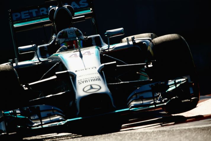 Hamilton ætlar að láta Rosberg hafa fyrir hlutunum.