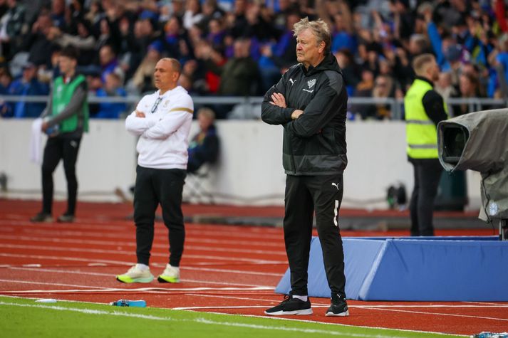 Åge Hareide gat verið ánægður með sína menn þrátt fyrir tap