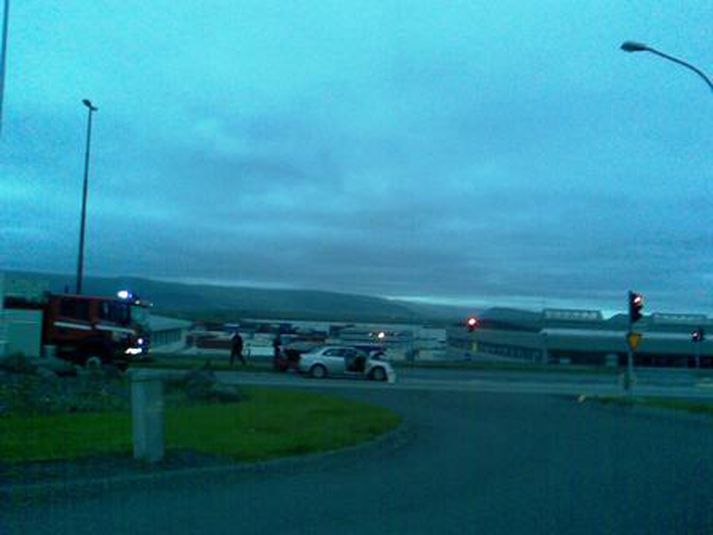 Skysið átti sér stað um miðnætti í gær.