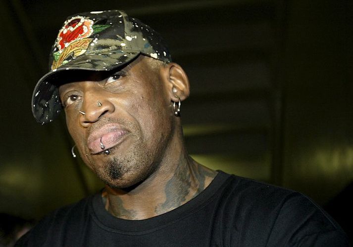 Dennis Rodman tók upp á ýmsu á meðan ferlinum stóð og það hefur líka mikið gengið á síðan að körfuboltaskórnir fóru upp á hillu.