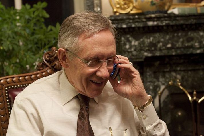 Harry Reid leiðtogi meirihluta demókrata í öldungadeild Bandaríkjanna.
fréttablaðið/AP