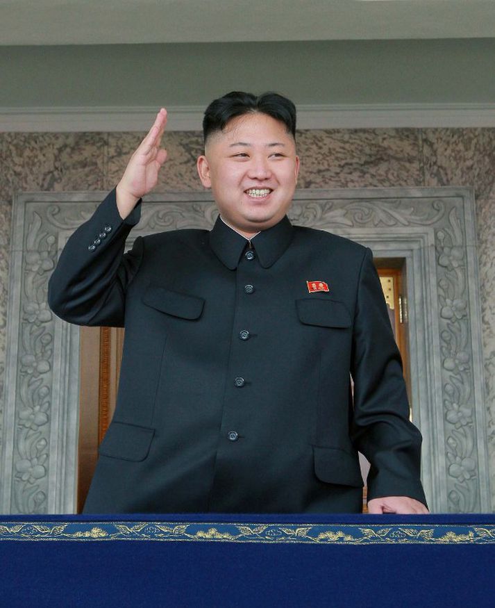 Kim Jong-Un, leiðtogi Norður-Kóreu.