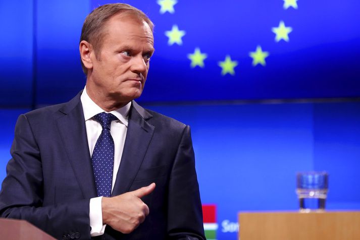 Donald Tusk, forseti leiðtogaráðs Evrópusambandsins.