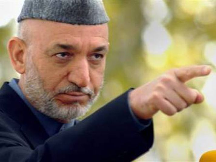 Hamid Karzai, forseti Afganistans.