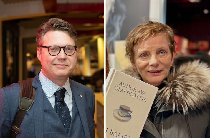 Kolbrún Bergþórsdóttir segir að auðvitað sé það svo að vinnufélagar takist á. Og að þessu sinni sló í brýnu milli hennar og Andrésar Magnússonar fulltrúa ritstjóra.