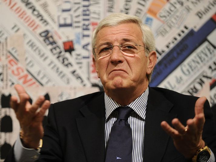 Marcello Lippi, þjálfari heimsmeistara Ítala.