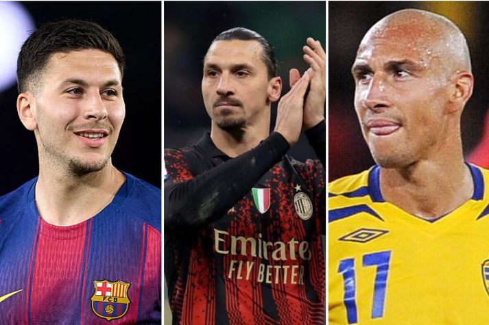 Bardghji fór í hóp með Zlatan og Larsson á dögunum en kemst ekki í þann hóp sem fer á HM í sumar.