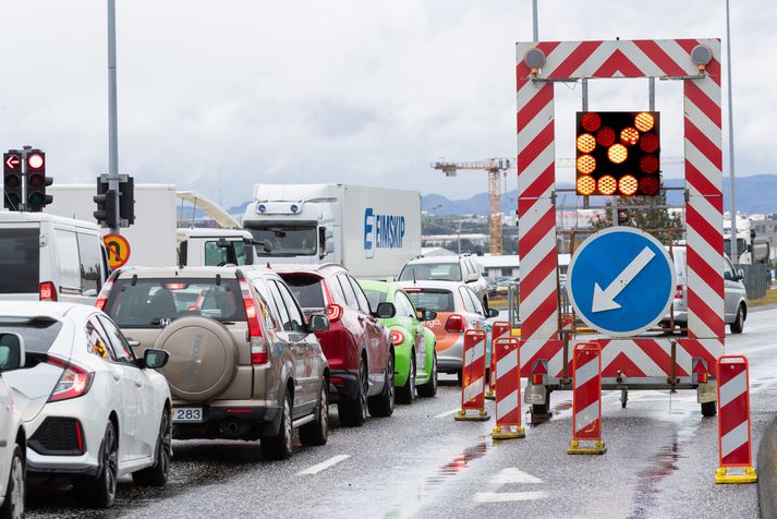 Hann gæti haldist þurr í höfuðborginni í dag.