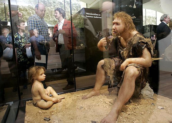 Ástæður þess að fornmenn grófu lík er ekki þekkt, en bæði praktískar og trúarlegar ástæður gætu hafa legið þar að baki.Nordicphotos/AFP