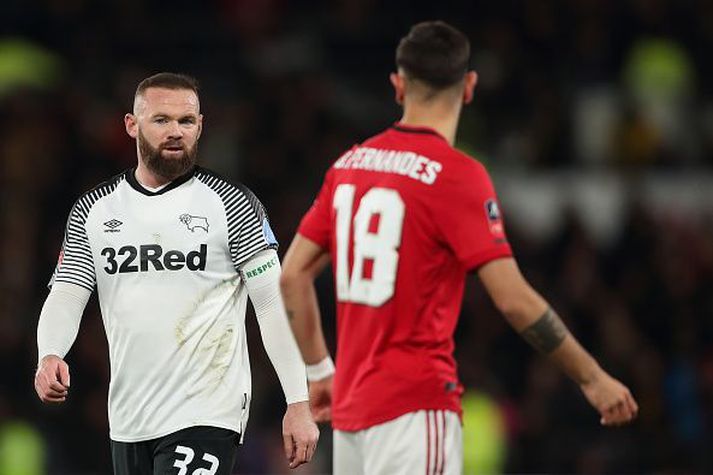 Rooney í leiknum gegn Man. United á dögunum.