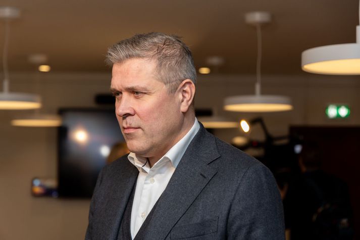 Fyrsti opinberi viðburður Bjarna í starfi framkvæmdastjóra SA er hádegisfundur um almannatryggingafrumvarpið.