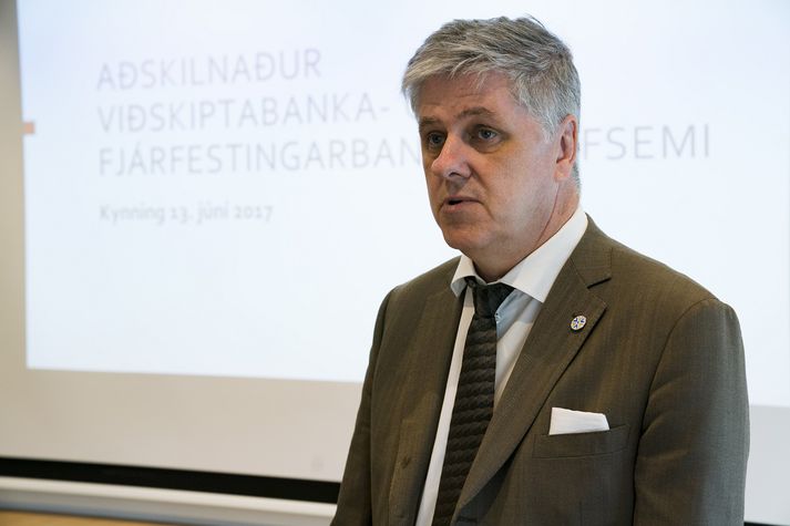 Benedikt Jóhannesson fjármálaráðherra