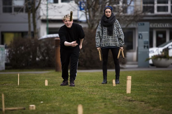 Bráðum munu landsmenn geta spilað kubb í blíðunni.