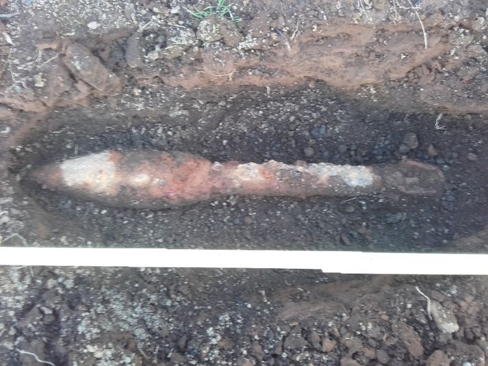 Eldflaugin sem um ræðir.