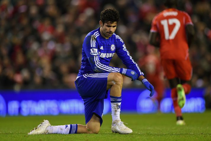 Diego Costa, leikmaður Chelsea.