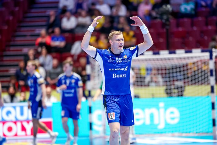 Elliði Snær Viðarsson var frábær í liði Gummersbach í kvöld
