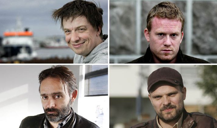 Baldvin Z, Börkur Sigþórsson, Baltasar Kormákur og Óskar Axelsson