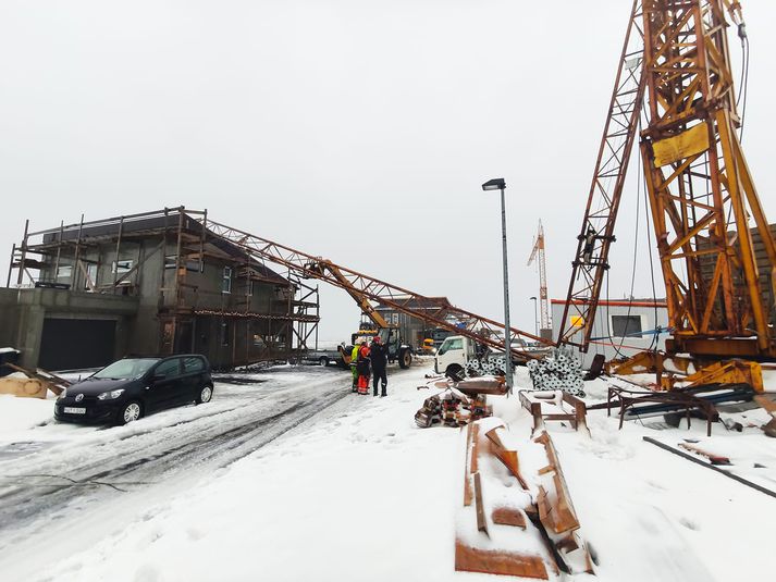 Víða hefur verið hvasst í dag.