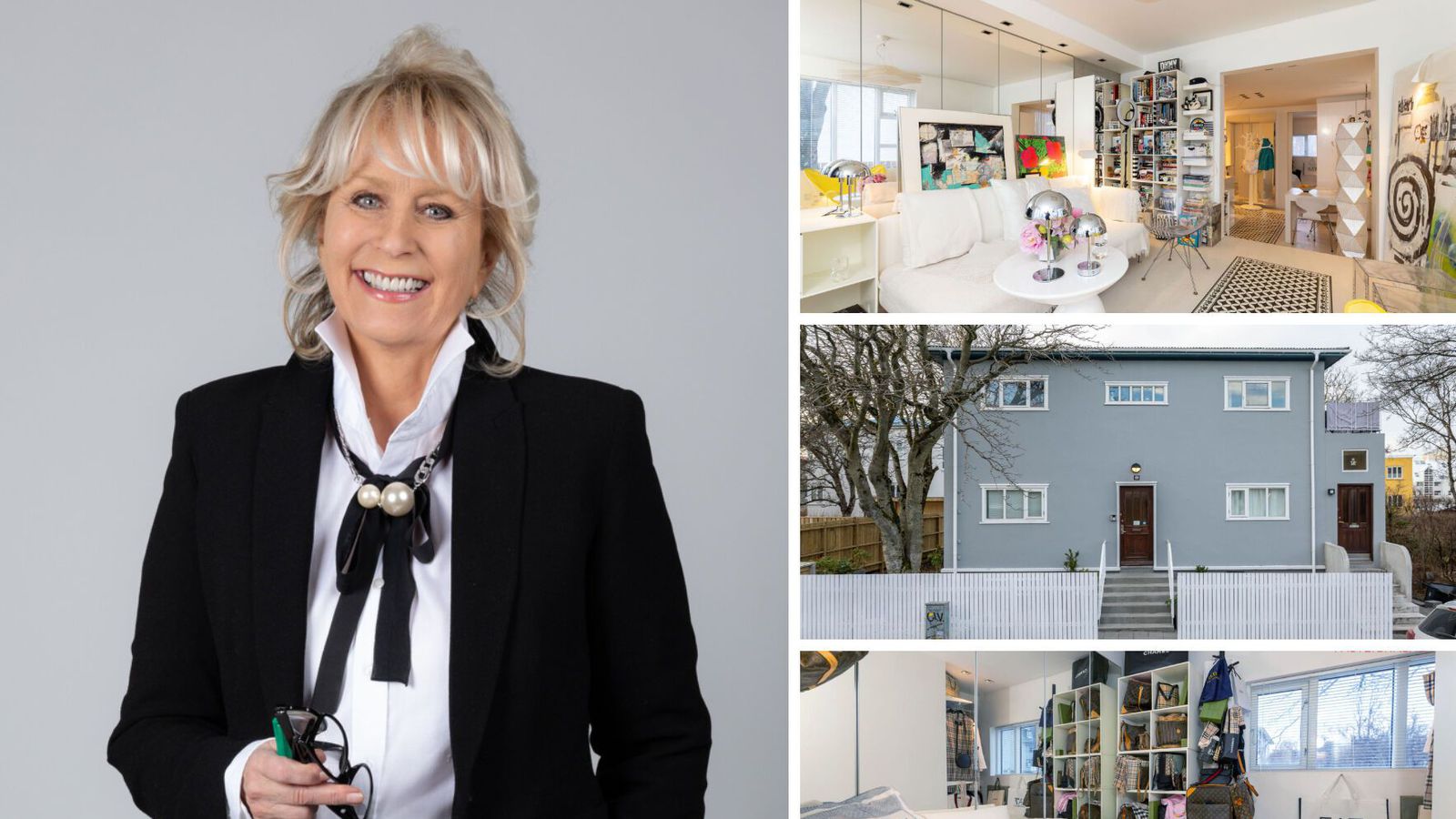 Vala Matt selur á Ás­valla­götunni