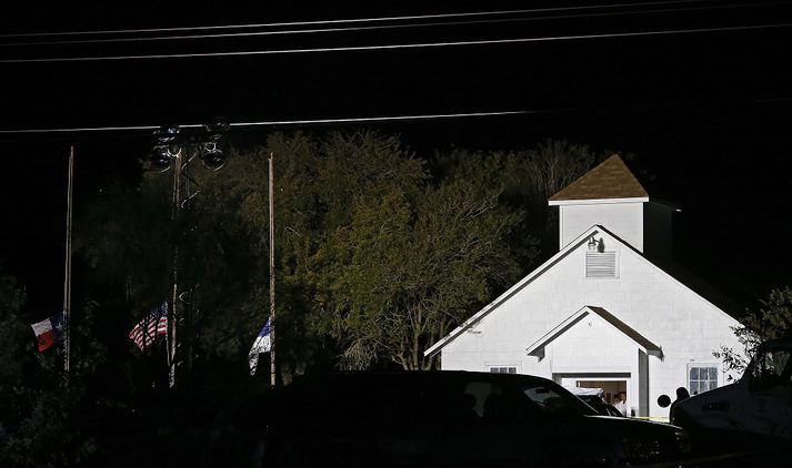 First Baptist Church í Sutherland Springs.