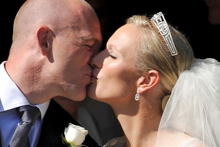 Zara Phillips er gift Michael Tindall.