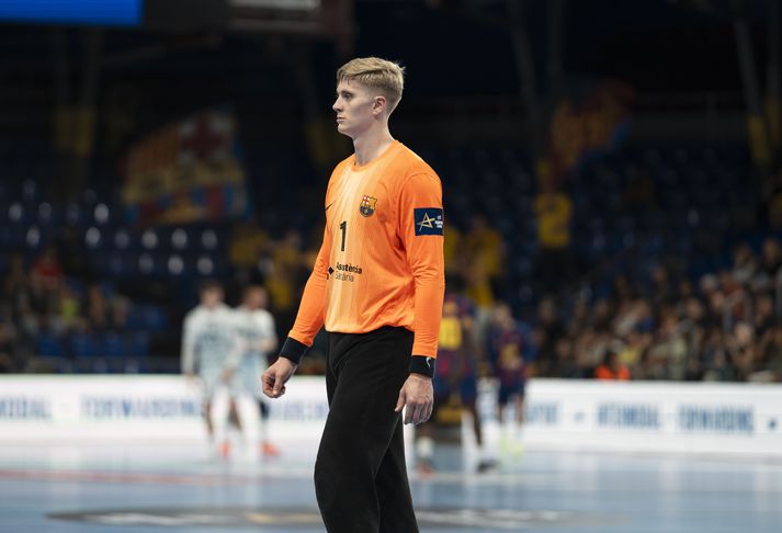 Viktor Gísli Hallgrímsson gekk í raðir Barcelona frá Wisla Plock síðasta sumar.