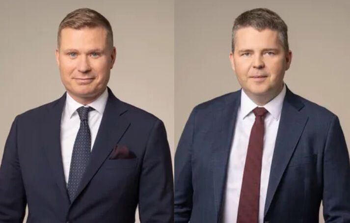 Atli Rafn Björnsson, framkvæmdastjóri ARMA Advisory, og Marinó Örn Tryggvason, stjórnarformaður ráðgjafafélagsins.