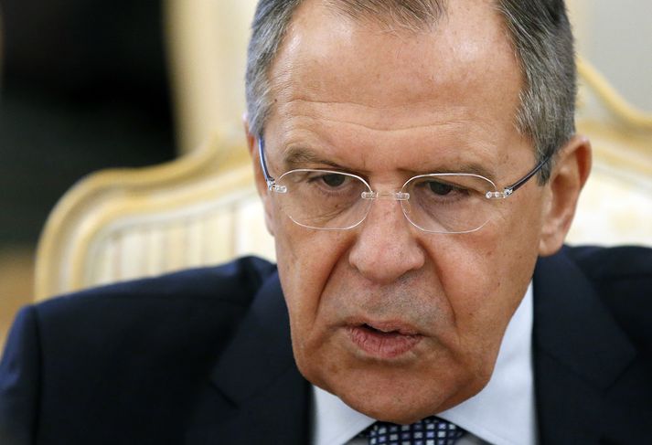 Sergey Lavrov, utanríkisráðherra Rússlands.