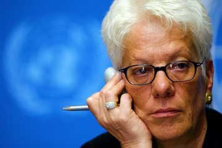 Carla Del Ponte.