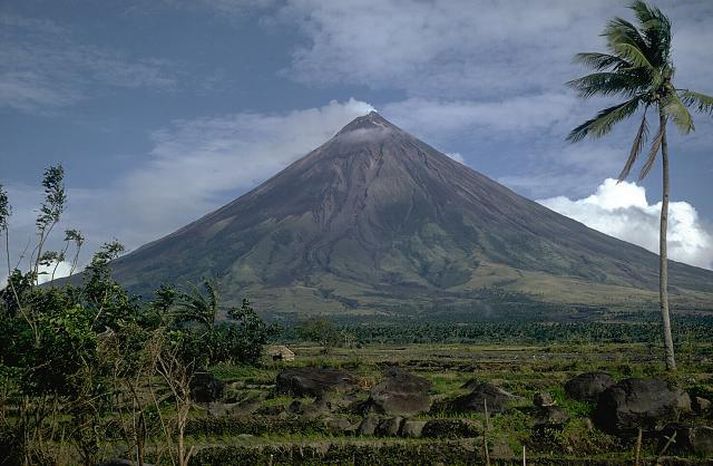 Fjallið Mayon.
