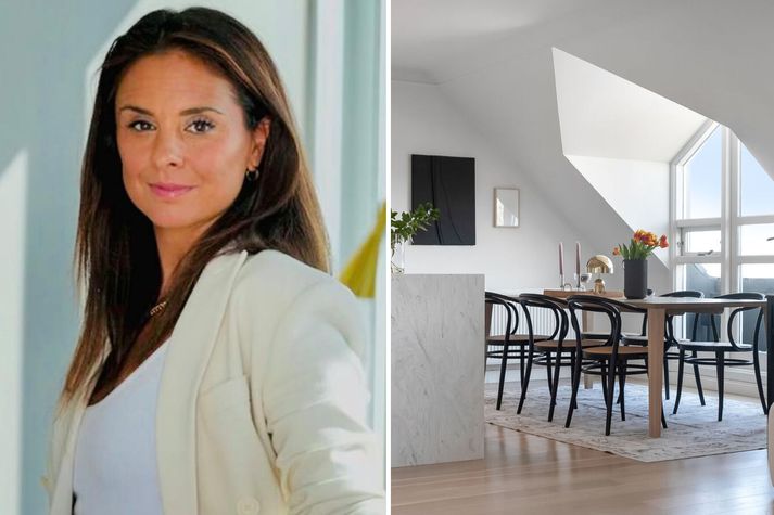 Katrín Amni hefur sett íbúð sína í Hlíðunum á sölu. 