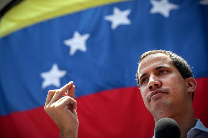 Juan Guaidó, forseti venesúelska þingsins.