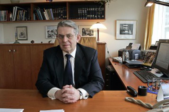 Björn Bjarnason, dómsmálaráðherra.