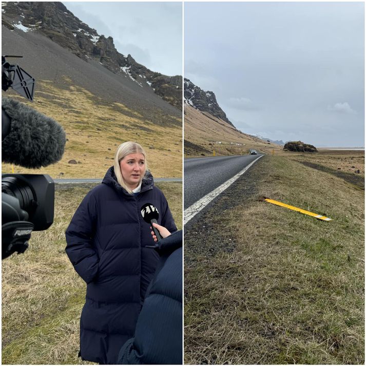 Ingveldur Anna Sigurðardóttir, íbúi í Varmahlíð og varaþingmaður, fer um þennan veg daglega.