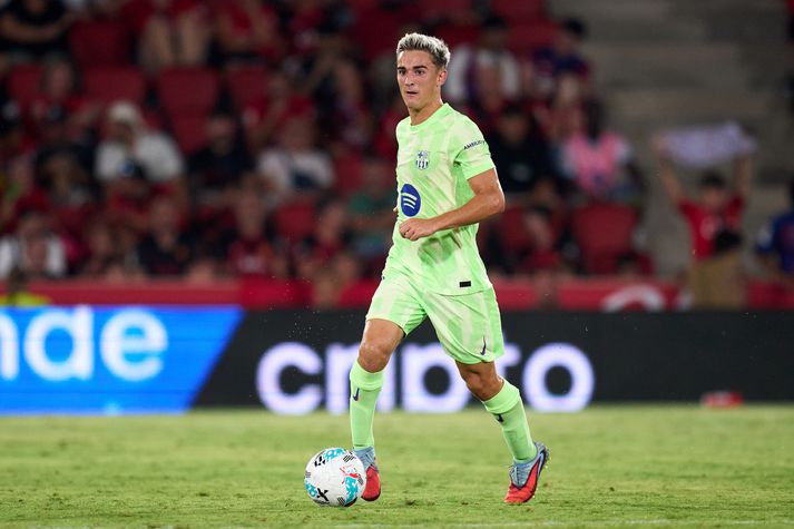 Gavi er einn yngsti leikmaður sem hefur spilað fyrir Barcelona.