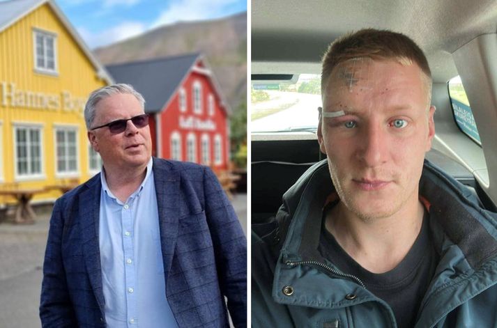 Róbert varð sér úti um mynd af ætluðu fórnarlambi, Intars Stikuts.