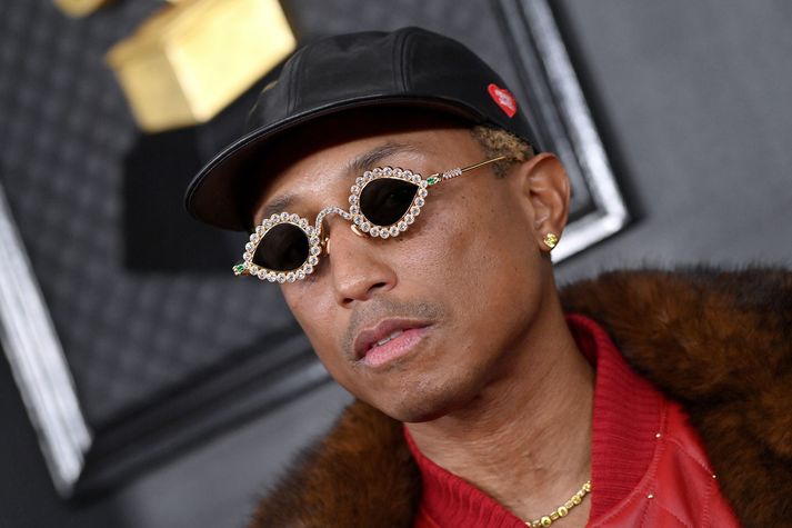Pharrell er nýr yfirhönnuður tískuhússins Louis Vuitton.