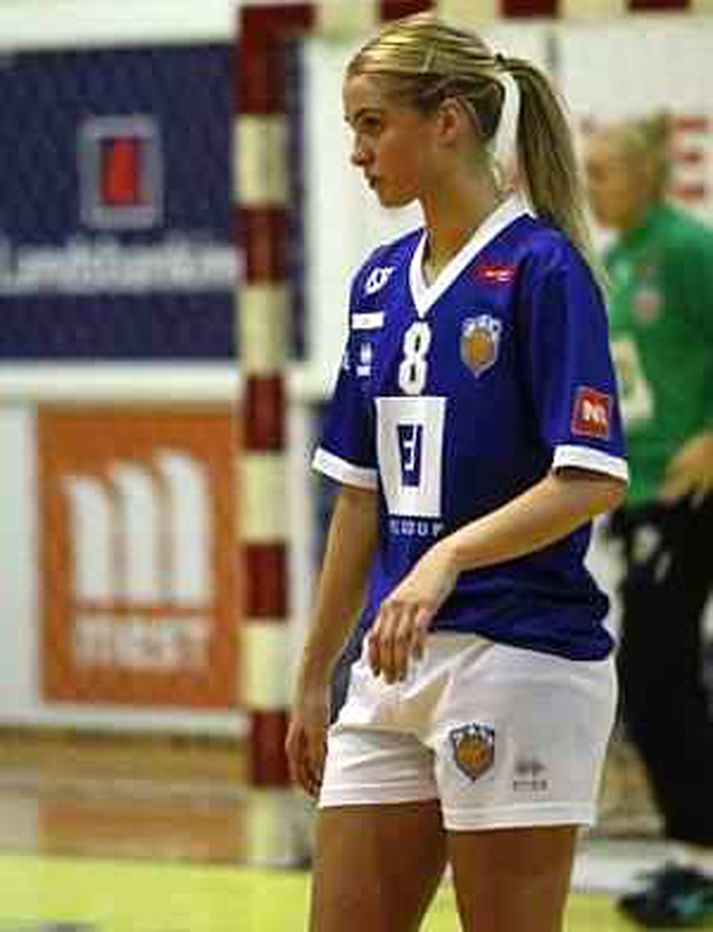 Marthe Sördal skoraði 4 mörk fyrir Fram í dag