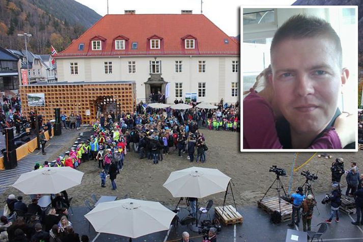 Steingrímur Jón Valgarðsson býr í Rjukan í Noregi.