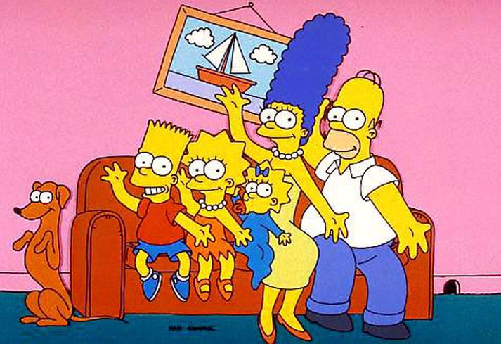 Simpsons-fjölskyldan Fjölskyldan gula er ekki væntanleg á hvita tjaldið.
