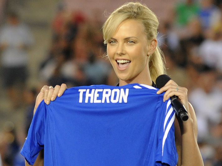 Suður-afríska leikkonan og Óskarsverðlaunahafinn Charlize Theron.