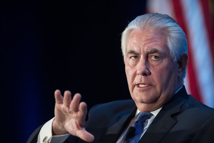 Rex Tillerson, utanríkisráðherra Bandaríkjanna.