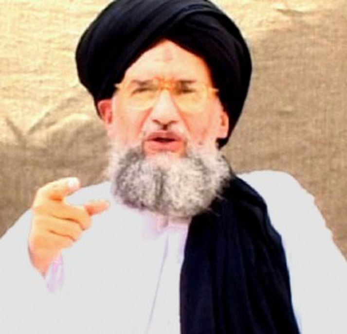 Ayman al-Zawahri, hægri hönd Osama bin Ladens.