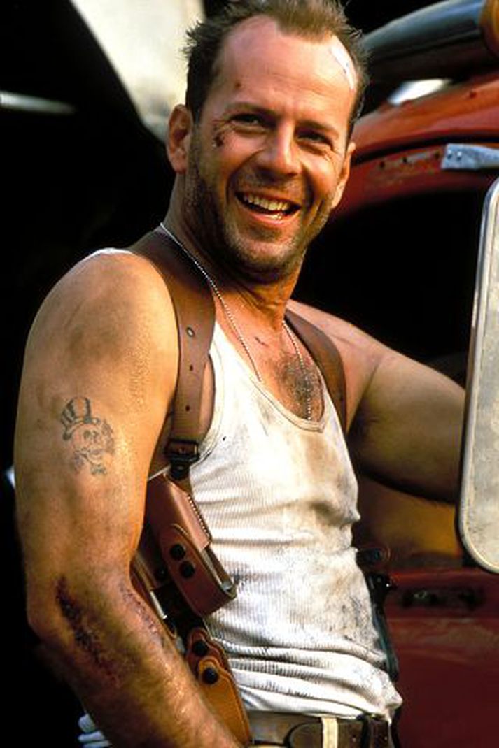 Leikarinn Bruce Willis hefur leikið í fjórum Die Hard-myndum.